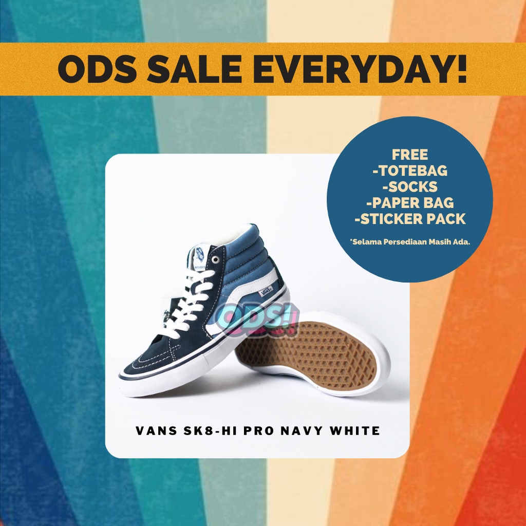 Vans SK8-HI Pro Navy White