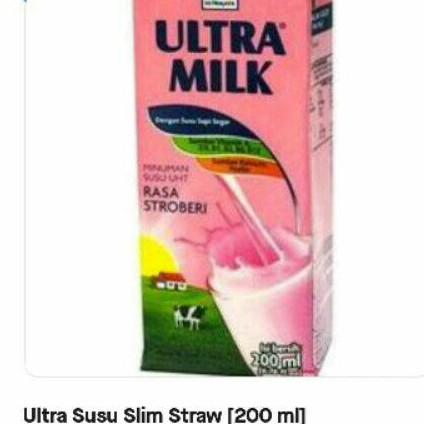 

Ultra Milk Slim Strawberry 200ml