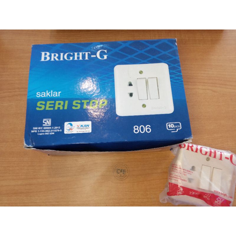 Saklar seri stop Bright G BG806