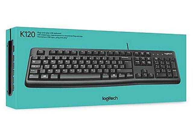 KEYBOARD LOGITECH K120 KABEL USB ORIGINAL