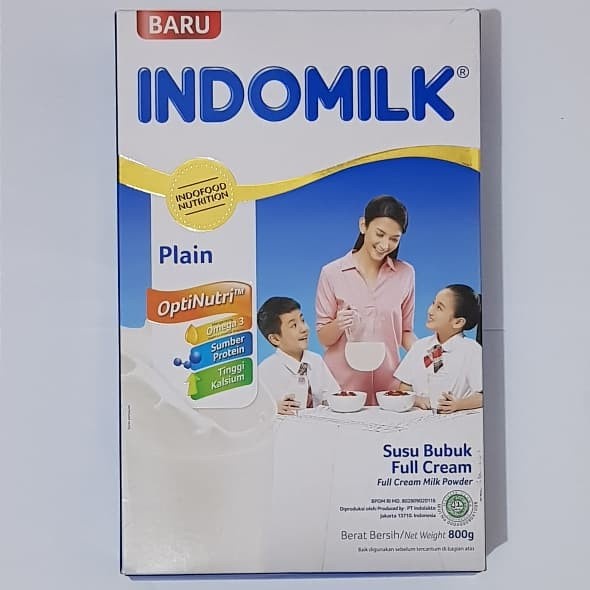 

Ee541F10 Indomilk Susu Bubuk Full Cream 800Gr Plain 6dd