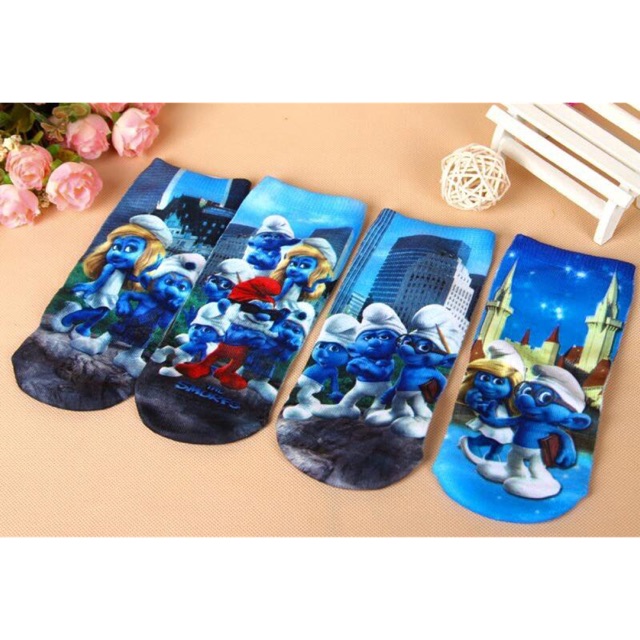 Kaos kaki Smurf’s anak anak