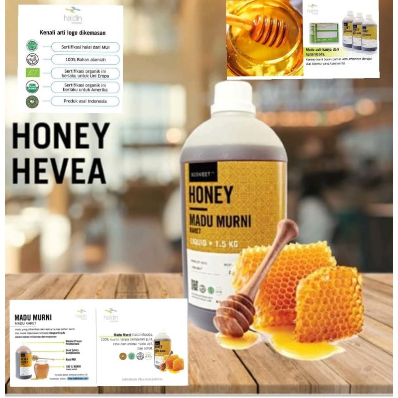 

Madu Murni -Madu Kesehatan /Honey Hevea- HALDIN