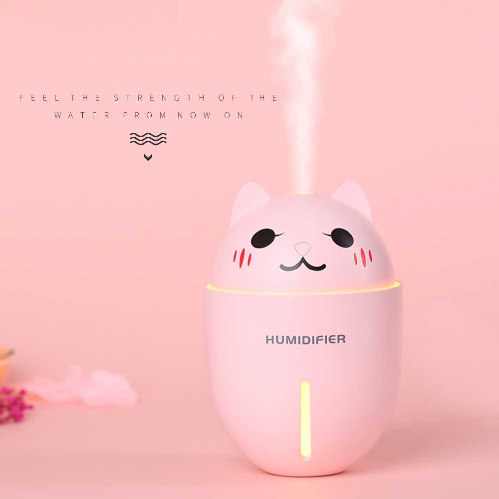 Taffware Cute Pet Humidifier 3 in 1 + LED Light + USB Fan - HUMI H1