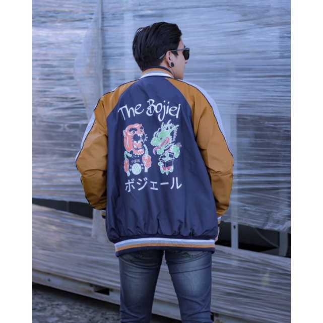 Sukajan Jacket -  Jaket Pria Bomber Sukajan