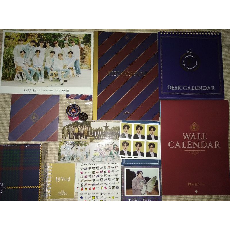 [READY STOCK] SHARING TREASURE WELCOMING COLLECTION 2021/ MEMBER SET ID PHOTO POLA HYUNSUK ASAHI