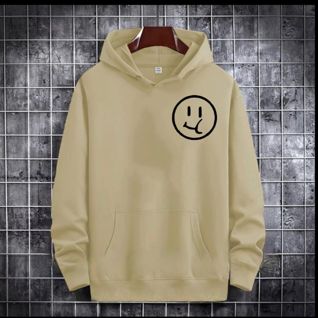 SWEATER HOODIE SMILEY / HOODIE MURAH TERLARIS / HOODIE PRIA DAN WANITA / UNISEX / HOODIE PRINTING