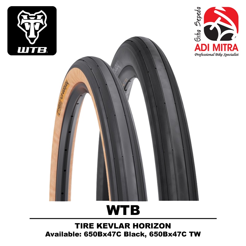Tire Kevlar WTB Horizon Ban Luar Sepeda 650Bx47 (27.5x1.85)
