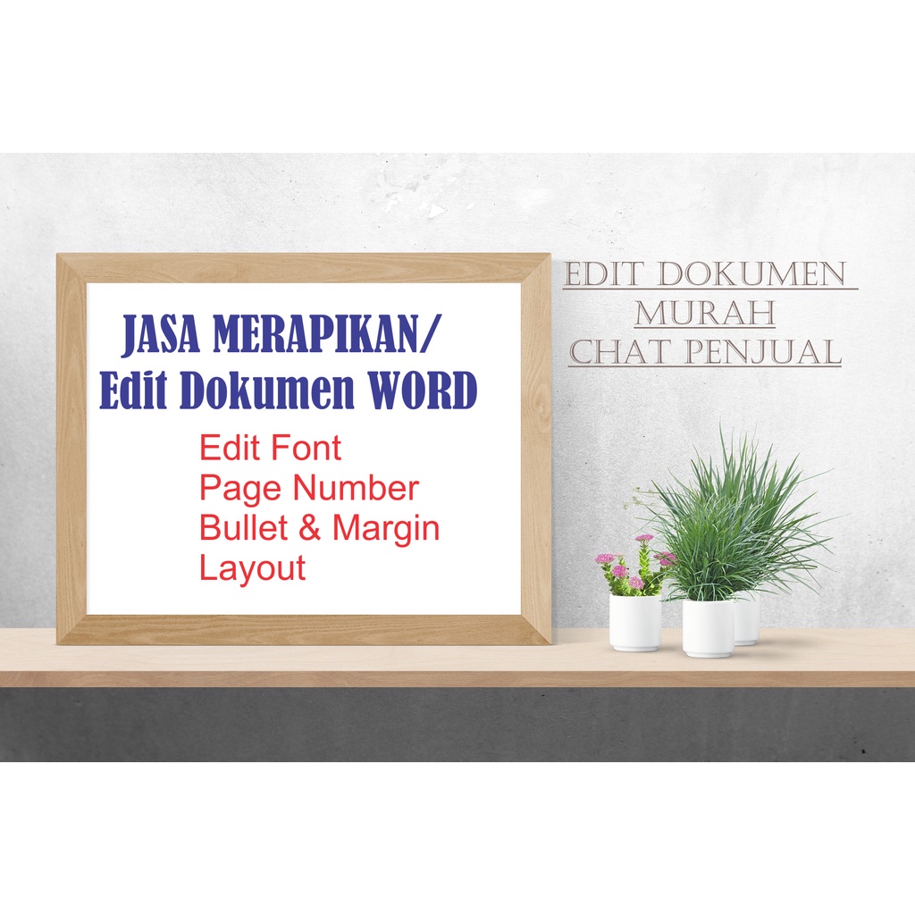 JASA Edit Dokumen WORD