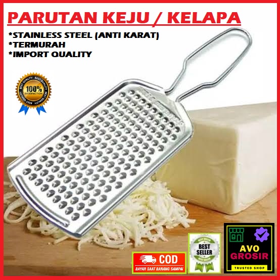parutan keju kelapa multifungsi stainless steel grater import murah