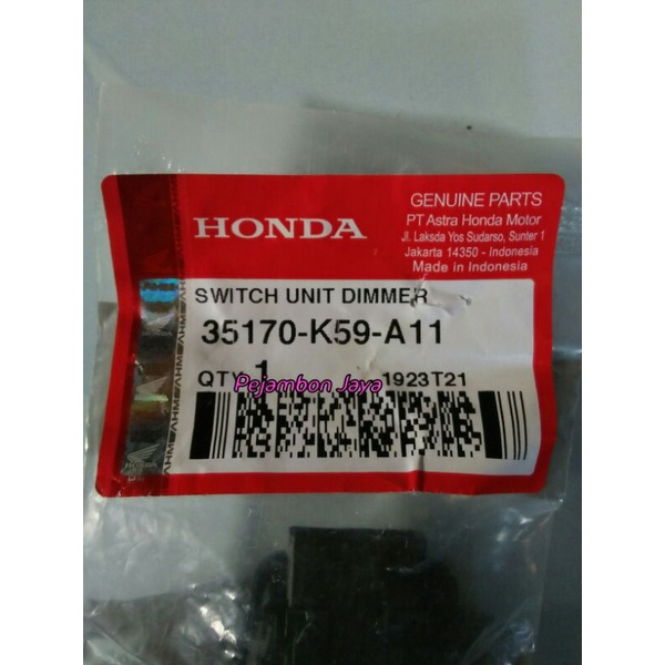 35170K59A11 SWITCH UNIT DIMMER