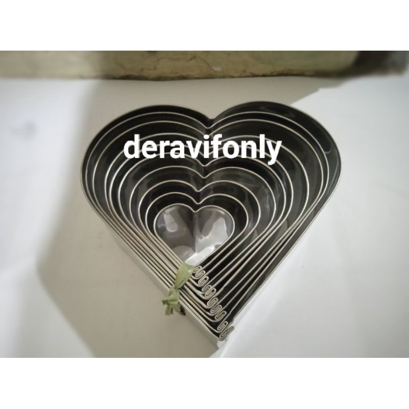 

ring cutter love/hati 1set isi 10