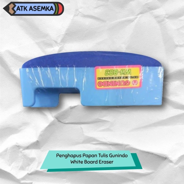 

Penghapus Papan Tulis Gunindo / White Board Eraser Atk