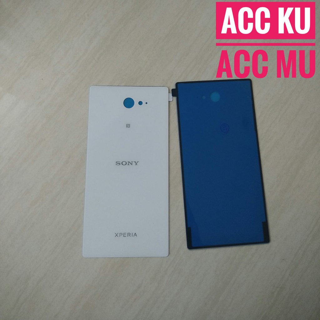 TUTUP BELAKANG / BACK COVER SONY XPERIA M2 ORIGINAL