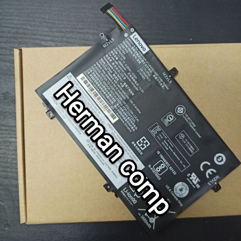 Original Baterai Lenovo Thinkpad L480 L490 L580 L590 L17L3P52 01AV463 01AV464