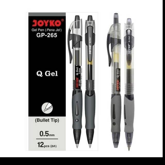 

Pulpen gel JOYKO GP-265 0.5 mm 1 Box isi 12 pcs