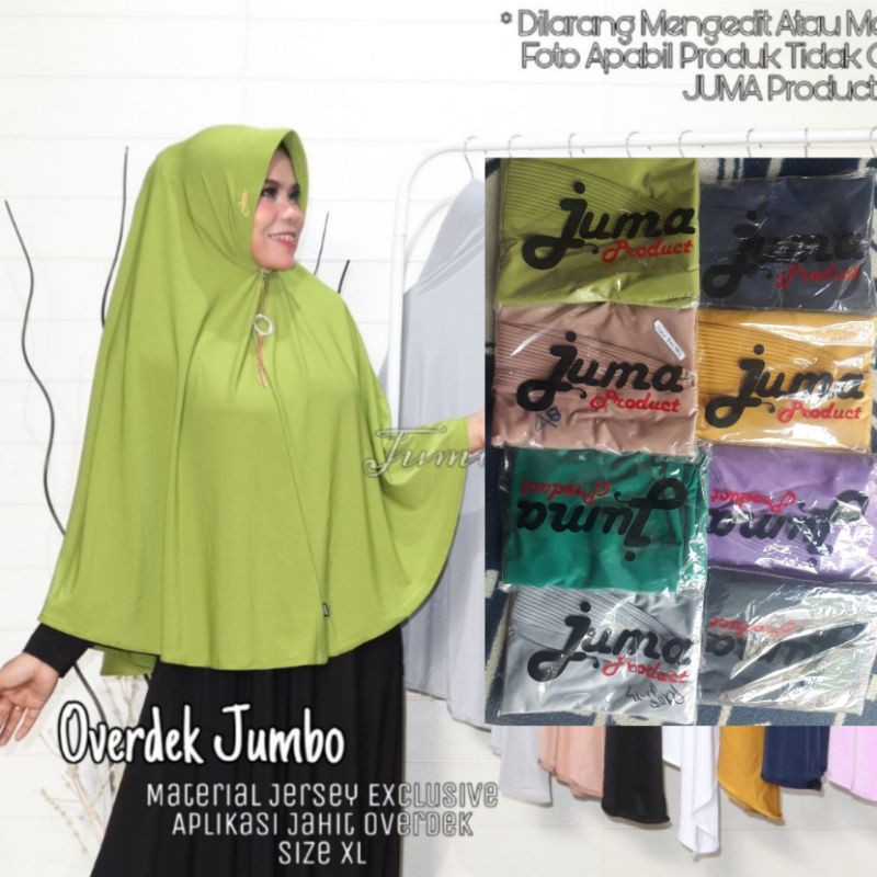 Hijab Instant Jumbo jersey super ori by Juma
