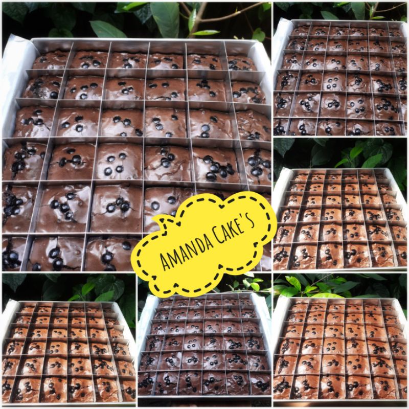 

Brownies shiny crust