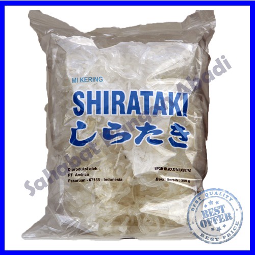 

soun-bihun- mie shirataki kering dry noodle shiratake sirataki 250gr -bihun-soun.