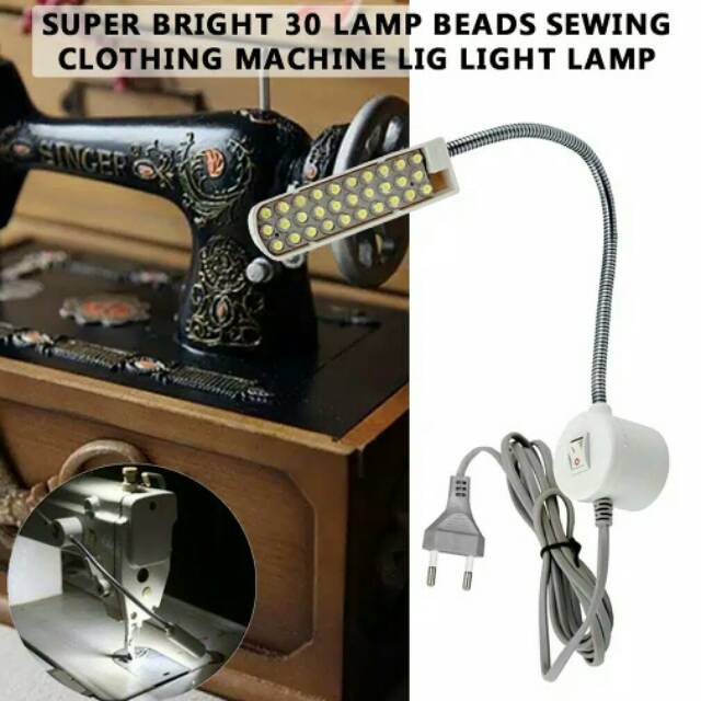COD Lampu Mesin Jahit 30 Titik Lampu LED MEREK YOKE-1
