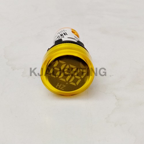 PILOT HZ METER DIGITAL KUNING BULAT