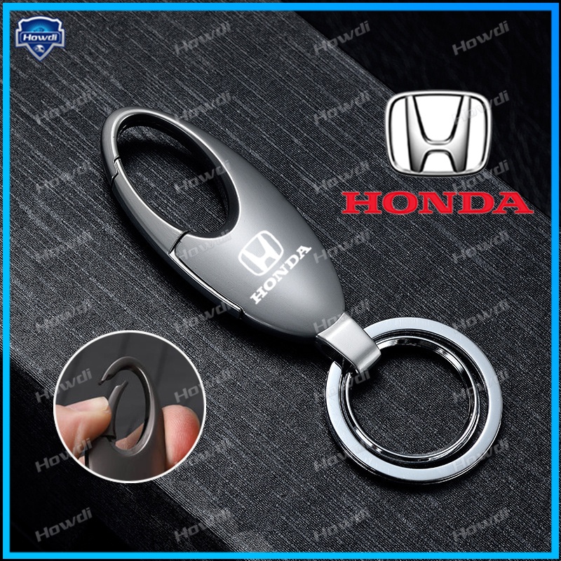 Gantungan Kunci Bentuk Tetesan Air Bahan Alloy Metal Dengan logo Untuk Honda