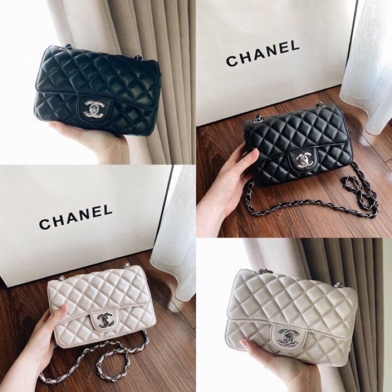 Chanel Mini Rectangular in Lambskin Flap Bag