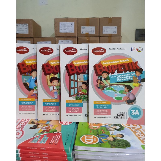 Buku BUPETIK Kelas 3 SD Buku Penilaian Tematik
