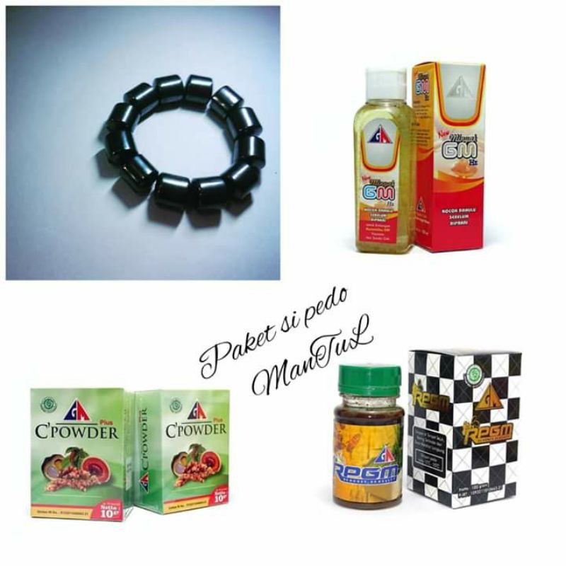 Paket ke-jantanan ( Magic ring + GM oil + C powder + RPGM )