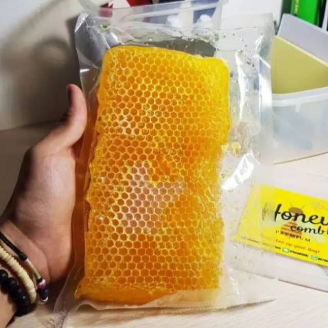 

Sarang madu murni premium ( honeycomb melifera premium)
