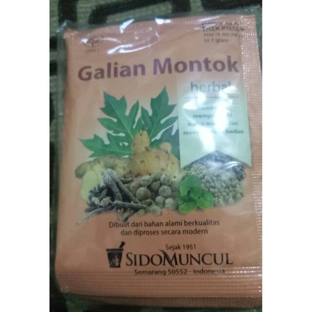 Galian montok sido muncul