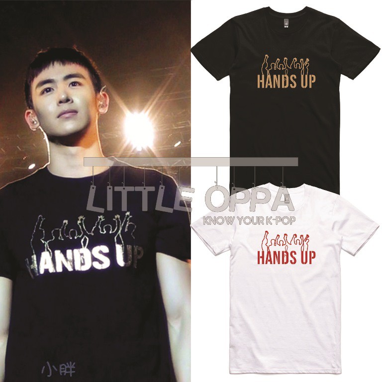 T-SHIRT KAOS 2PM HANDS UP CONCERT MERCHANDISE (UNOFF)