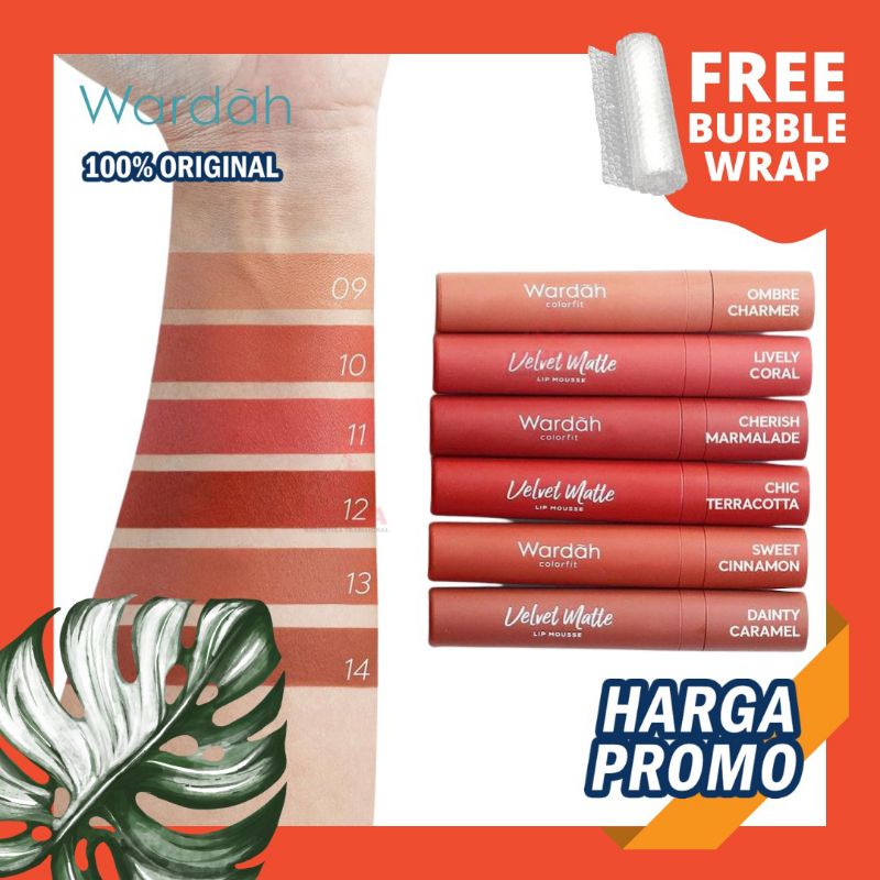 WARDAH COLORFIT VELVET MATTE LIP MOUSSE