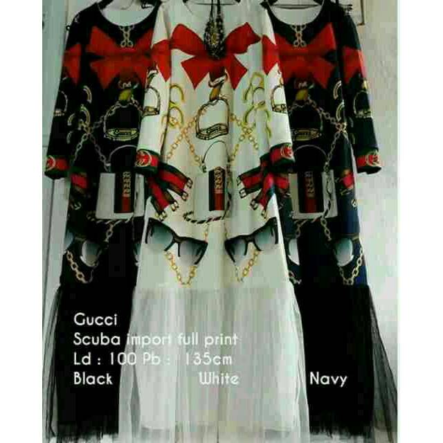 20 Inspirasi Gamis  Gucci  Import  Retai House