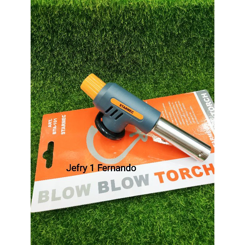 GAS TORCH PORTABLE BBQ TORCH FLAME GUN KOREK PEMANTIK MURAH MATIC SINGLE BTA 01 STARMEC