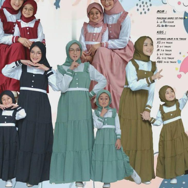 LOLYTA MOM AND KIDS  / GAMIS IBU DAN ANAK/GAMIS REMAJA / GAMIS ANAK  | GAMIS –ATG.10Jn22ˢ