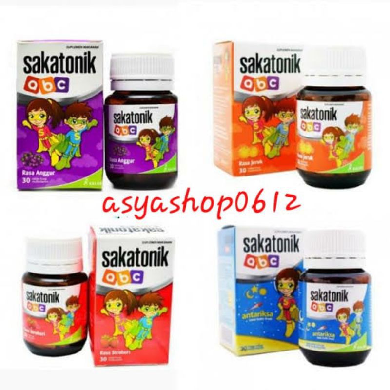 Sakatonik ABC multivitamin anak