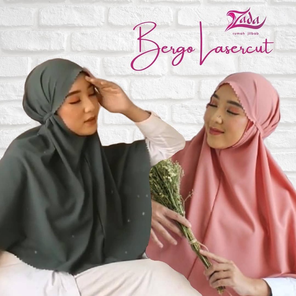 Khimar bergo Maryam , bahan diamond crepe ORI KARTIKA