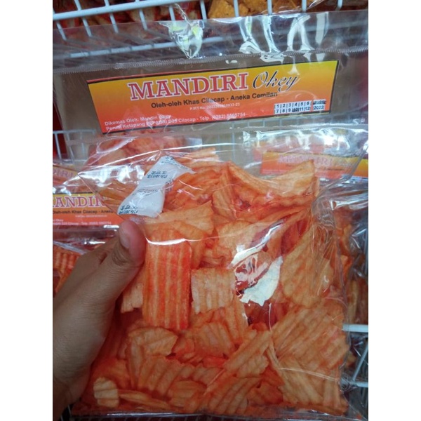 

MANDIRI OKEY Keripik Singkong Balado