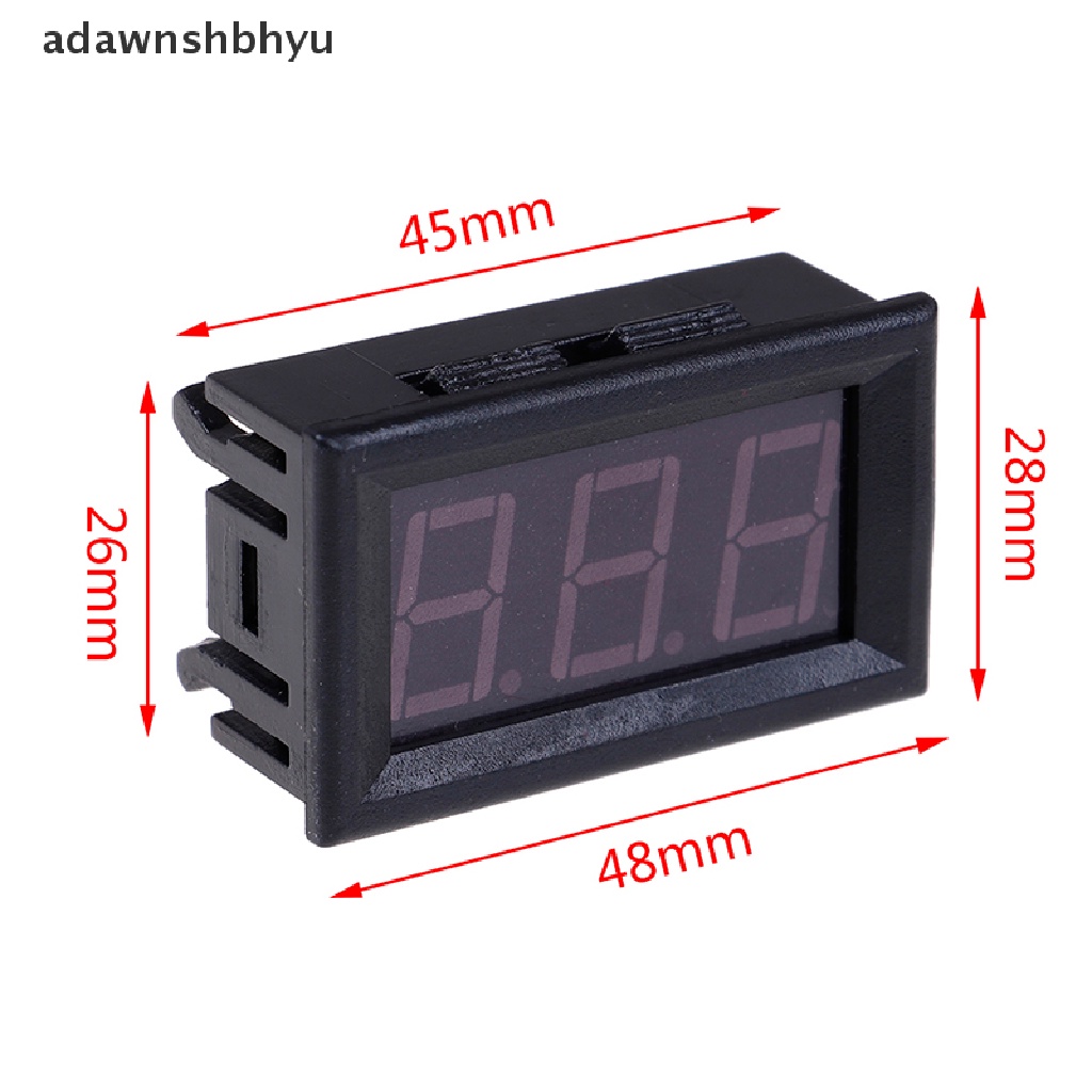 Adawnshbhyu Digital 12V temperature monitoring thermometer meter w/probe temp -50~110°C