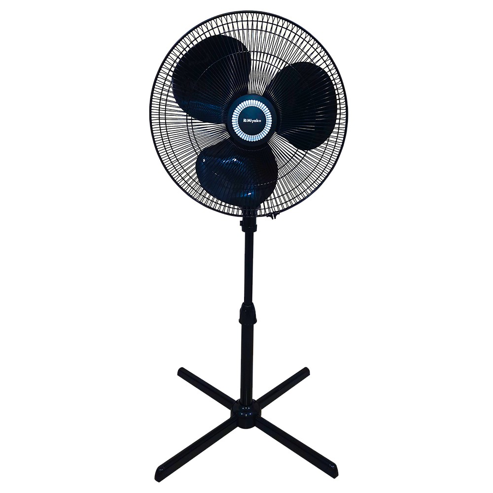 Stand Fan Kipas Berdiri Miyako 16 inch KAS1606X KAS-1606X KAS 1606 X 1606X Hitam