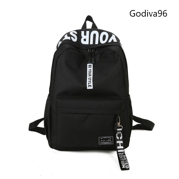 Godiva96 - BACKPACK TAS RANSEL BE YOUR STYLE / TAS SEKOLAH MEDAN