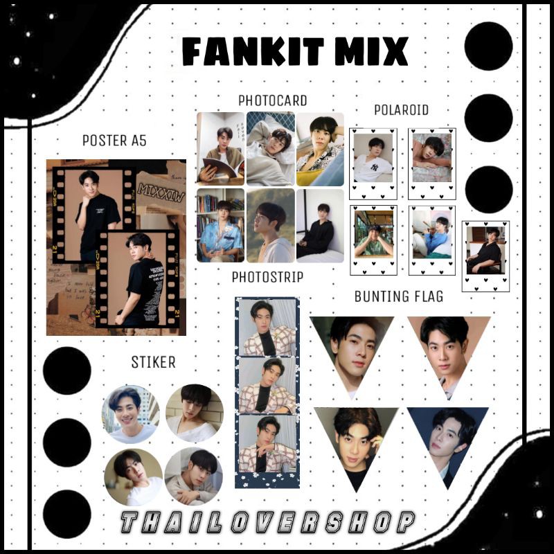 FANKIT MIX THAI ACTOR MIXXIW RAIKANTOPENI GMM BOY GMMTV