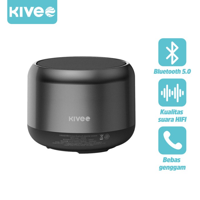 Speaker Bluetooth 5.0 MINI Bass Stereo HIFI Mini portabel speaker - Hitam(M2T3) Speaker Bluetooth Po