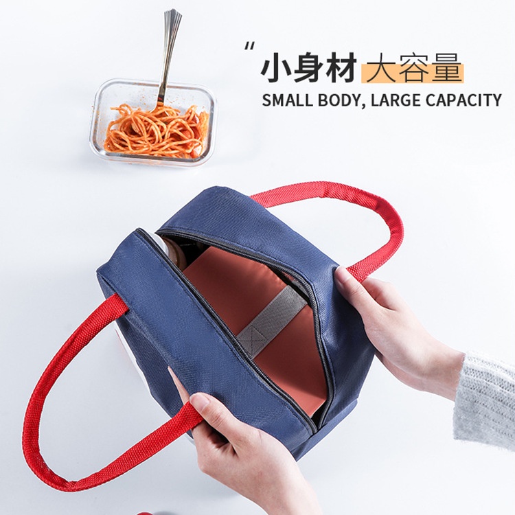 Gobra ♕ PA074 Tas Bekal Karakter Motif Lucu Cute Lunch Cooler Bag Makanan Aluminium Kotak Makan