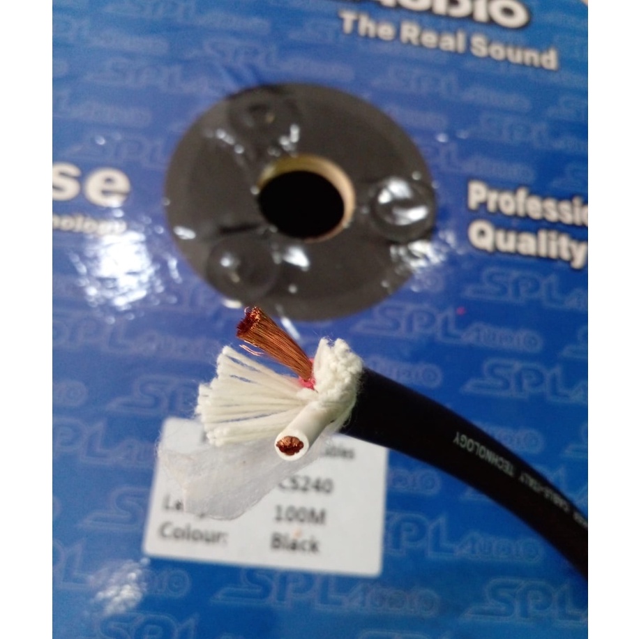 KABEL SPEAKER SPL AUDIO 2 X 4 MM CS-240 KABEL SPEAKER SPL AUDIO CS-240