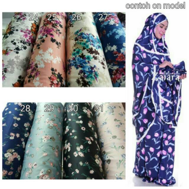 Zaiara maxmara silk mukena murah berkulitas