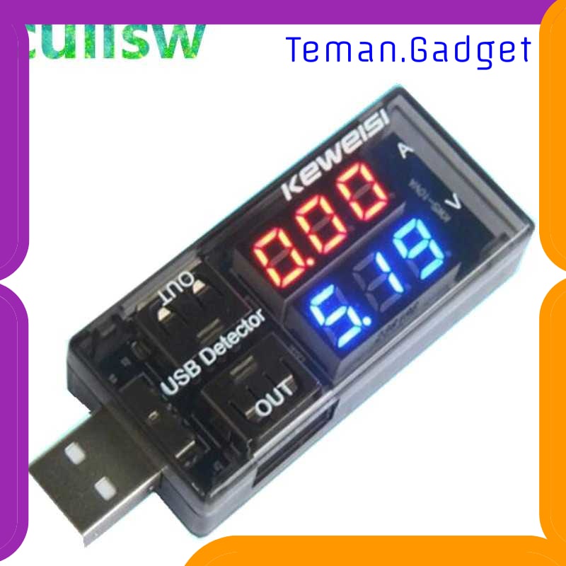 TG-DG510 KEWEISI USB CHARGER POWER CURRENT VOLTAGE TESTER DETECTOR - KWS-10VA