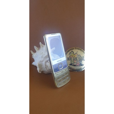 casing depan nokia 6700 c 6700c classic stainleess gold