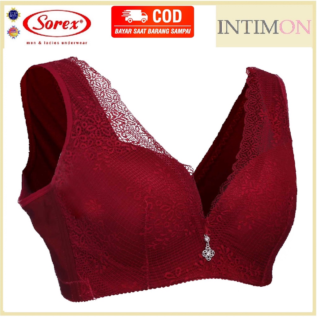 BH BRA CA063 SOREX PENEKAN LEMAK CUP EXTRA JUMBO BESAR BIG SIZE CUP BUSA TIPIS KAWAT UNDERWEAR